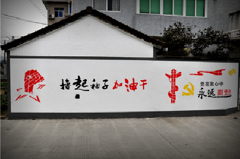 乐业乡村振兴墙体彩绘